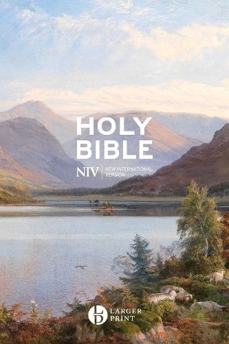 Holy Bible NIV Large Print Lake